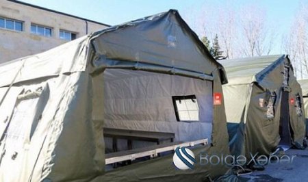 FHN Türkiyədə yeni çadırlar quraşdırdı