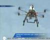 Lənkəranda uçan robot sürprizi - Video