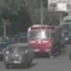 "Kam-Az" piyadanın üstündən belə keçdi - Video