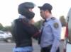 Azadlıq Meydanında motosikletçilə  polislin   qarşıdurması-Video