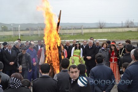 Füzulidə Novruz  şənliyi keçirilib-FOTO