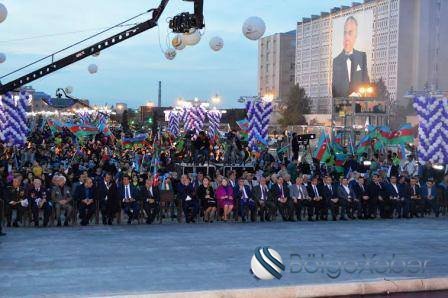 Nərimanovda Heydər Əliyevin ildönümü münasibəti ilə bayram konserti keçirildi- Fotolar