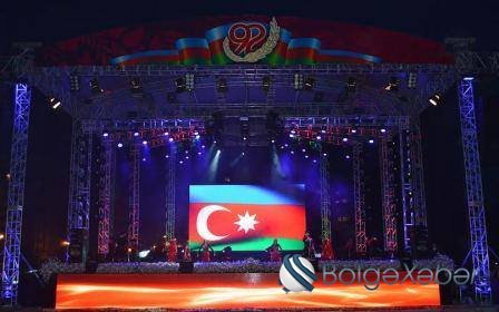 Nərimanovda Heydər Əliyevin ildönümü münasibəti ilə bayram konserti keçirildi- Fotolar