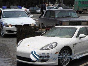 Bakıda yüz minlərlə dollarlıq “Porsche” ilə polisi əzən zəngin kimdir... FOTO