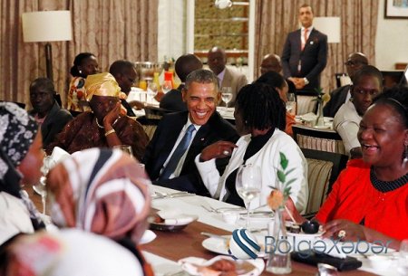 Obama atasının vətəni Keniyadadır(FOTO, VİDEO)