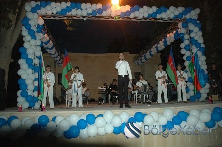 Bərdədə konsert proqramı keçirilib-FOTOLAR