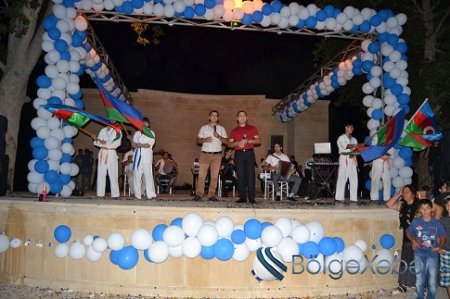 Bərdədə konsert proqramı keçirilib-FOTOLAR