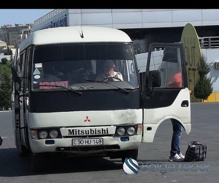Sərnişinlər Bakı-Sumqayıt avtobuslarından narazılıq edirlər - FOTOLAR