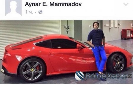 Ziya Məmmədovun qardaşı oğlu milyonluq  ”Ferrari” aldı - FOTO