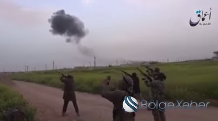 Suriyada vurulan rus qırıcı pilotu belə güllələndi - Video