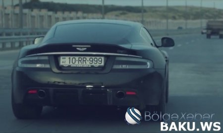 Qalmaqallı bloger Bakıda "Aston Martin"lə test-drayv etdi (FOTO, VİDEO)