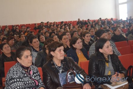 Bərdədə mədəniyyət işcilərinin seminar müşavirəsi keçirilmişdir-FOTO