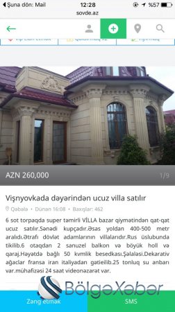 Əli Abbasovun villası ucuz qiymətə satışa çıxarıldı — Fotofakt