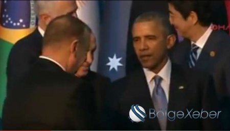 İlham Əliyev Obama ilə belə görüşdü — Video