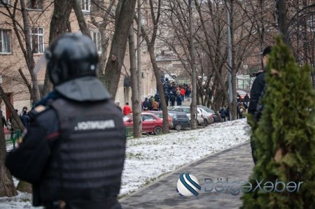 Moskvadakı Türkiyə səfirliyinə hücum oldu - FOTOLAR