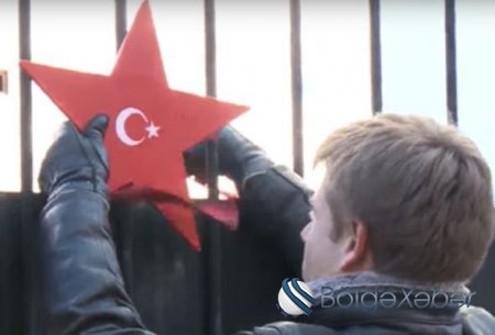 Ukraynalı deputatlar türk pilotunun vurduğu Su-24 üçün təşəkkür ediblər - VİDEO