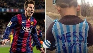 Messi bu uşağı axtarır - FOTO