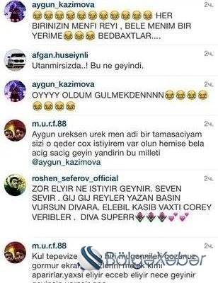 Aygün Kazımova: "Bir yerimi təhqir sandınız?" (FOTO,VİDEO) Aygün Kazımova: "Bir yerimi təhqir sandınız?" (FOTO,VİDEO)