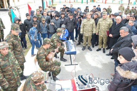 Bayram ərəfəsində Hərbi hissələrdə “Açıq qapı” günü keçirilib – Tərtərdə