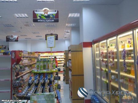 Mağazalarda spirtli içkilər satışdan çıxarıldı – FOTO