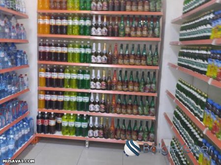 Mağazalarda spirtli içkilər satışdan çıxarıldı – FOTO