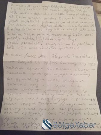 Vətəndaş deputata görə özünü yandıracaq -ŞİKAYƏT Vətəndaş deputata görə özünü yandıracaq -ŞİKAYƏT