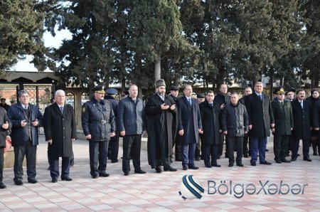 İmişlidə 20 Yanvar faciəsinin il dönümü ilə bağlı anım tədbiri keçirilib-FOTO