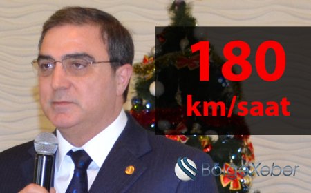 Mingəçevir icra başçısının 180-lə gedən maşınına İH-dən açıqlama: "Sürüb-sürüb də, burada nə var ki..."(VİDEO)