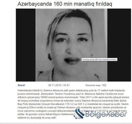 “Elnur Nağızadə dedi ki, bu 100 minlik işdi, 50 minə düzəldəcəm” - İTTİHAM VAR