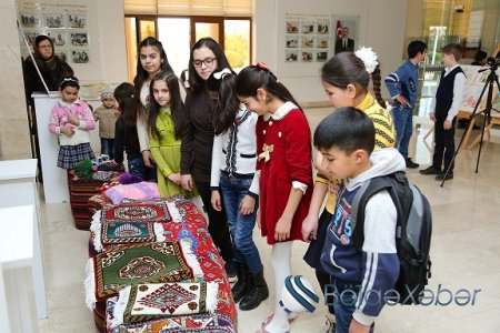 Hacıqabulda əl işlərindən ibarət sərgi və və təqdimat keçirildi