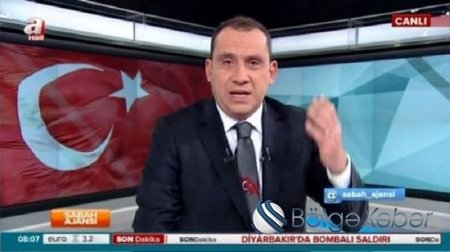 Aparıcı Ərdoğanı tənqid edənlərin üzünə tüpürdü – VİDEO