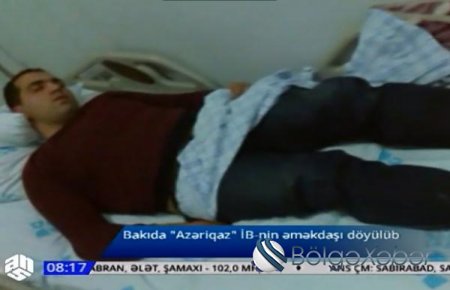 Bakıda “Azəriqaz” əməkdaşı döyüldü - FOTO