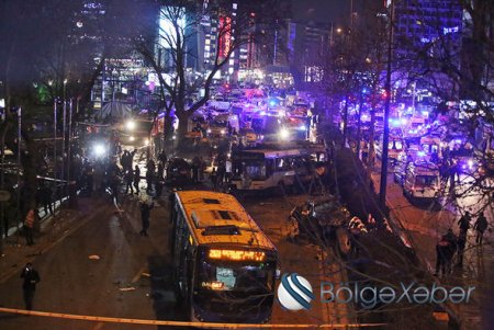 Ankarada dəhşətli terror: 34 ölü, 125 yaralıFOTO,VİDEO