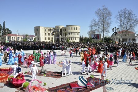 Bərdə rayonunda Novruz bayramı şənliyi keçirilmişdir-FOTO