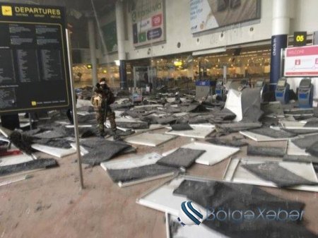 Brüsseldə silsilə teraktlar:  metronu və aeroporu partlatdılar -17 ölü (FOTO, VİDEO)