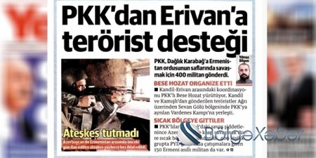 PKK Ermənistana dəstək üçün 400 terrorçu göndərib