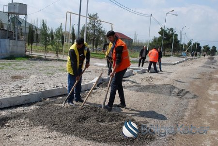 Tərtərdə abadlıq-quruculuq işləri davam edir: Rayon günbəgün böyüyür, gözəlləşir