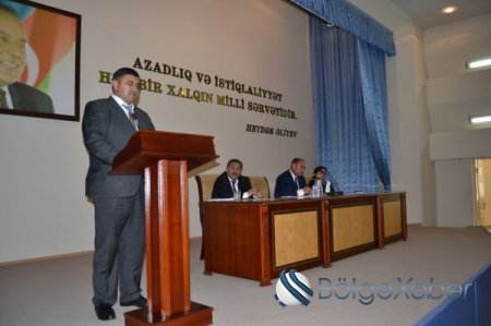 Bərdə rayonunda hesabat yığıncaq keçirilib - Fotolar Bərdə rayonunda hesabat yığıncaq keçirilib - Fotolar