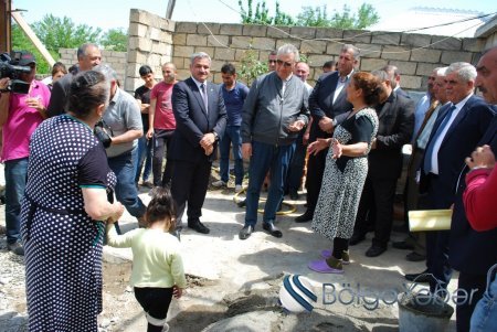 Baş nazirin müavini Əli Həsənov Tərtər rayonunda - FOTOLAR