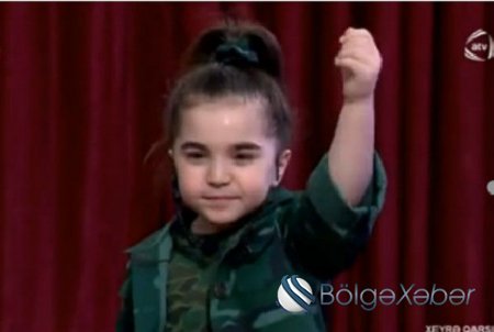 5 yaşlı Nurayın “Əsgər” mahnısı internetdə rekord qırdı – FOTO,VİDEO