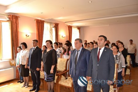 Bərdədə 28 may-Respublika günü ilə bağlı tədbir keçirildi - Fotolar