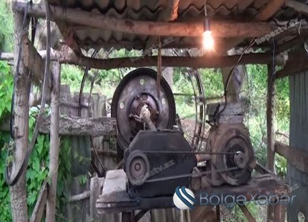 Tovuzlu bu kişi illərdir ixtirası sayəsində işlətdiyi elektrik enerjisinə pul ödəmir - FOTO,VİDEO