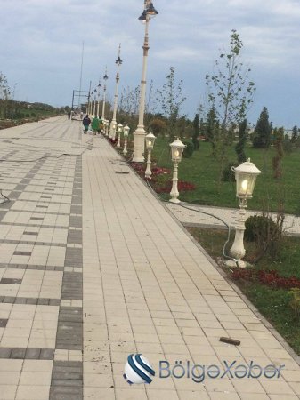 Tikintisi davam edən Sumqayıt bulvarından son görüntülər-FOTOLAR Tikintisi davam edən Sumqayıt bulvarından son görüntülər-FOTOLAR