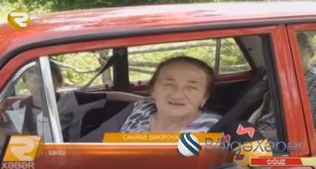 70 yaşında taksi sürən nənə - 36 ildir sükan arxasında - VİDEO - FOTO