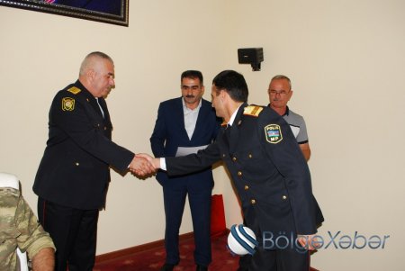Polis işçilərinin peşə bayramı Tərtərdə qeyd edilib-FOTOLAR