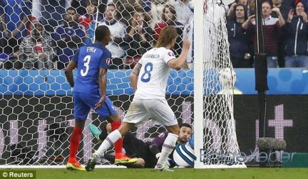 Fransa - İslandiya oyununda 7 qol- Fransa  1/2 finala çıxdı -VİDEO