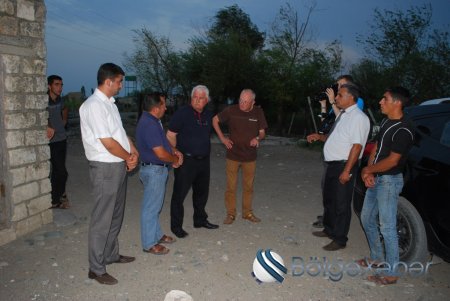 Litvalı jurnalistlər Tərtərdə-FOTO Litvalı jurnalistlər Tərtərdə-FOTO