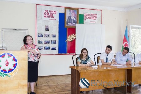 Nərimanov rayonunda «İşıqlı gələcək naminə erkən nigaha yox deyək» adlı seminar keçirilib Nərimanov rayonunda «İşıqlı gələcək naminə erkən nigaha yox deyək» adlı seminar keçirilib
