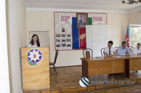 Nərimanov rayonunda «İşıqlı gələcək naminə erkən nigaha yox deyək»  adlı seminar keçirilib