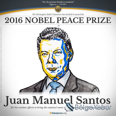 Kolumbiya Prezidenti Xuan Manuel Santos Nobel Sülh mükafatına layiq görülüb- VİDEO